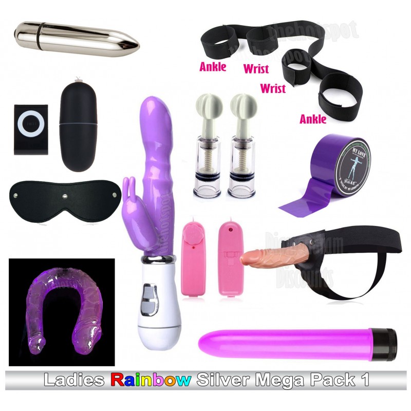 Gay Ladies Couples Silver Pack 1 Sex Toy Mega Pack